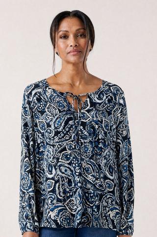 PAISLEY PRINT TOP