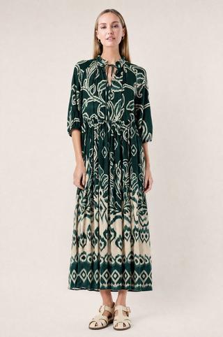PRINTED BOHO DRESS