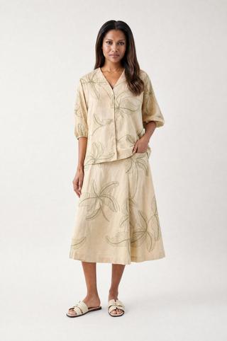 EMBROIDERED SKIRT