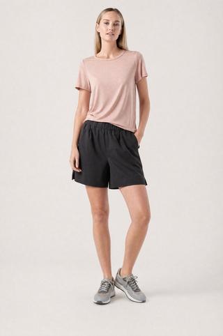 ACTIVE STRETCH SHORTS BLACK