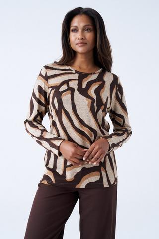 PRINTED BOXY TOP