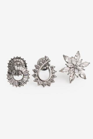 3 PACK ASSORTED BROOCH SET