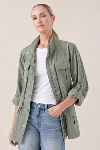 UTILITY JACKET SAGE