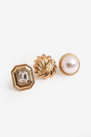 3 PACK ASSORTED BROOCH SET
