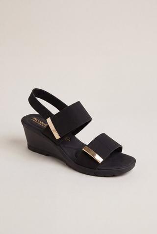 WONDERFIT DOUBLE STRAP WEDGE