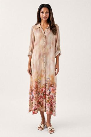 SHIRT DRESS BOTANICAL