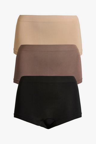 3 PACK BOYLEG PANTIES