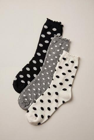 3 PACK ANKLE SOCKS