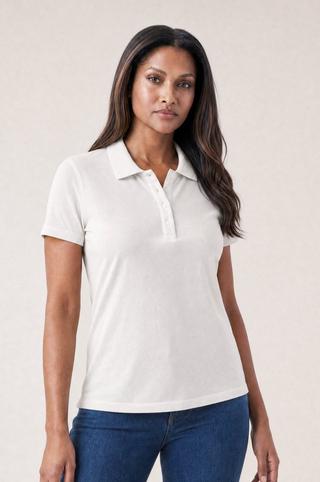 COLLARED TEE WHITE