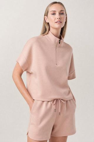 ULTRA SOFT QUARTER ZIP TOP