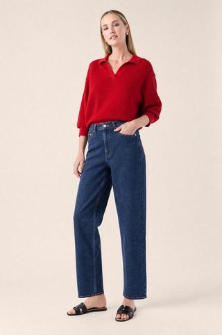 WONDERFIT RELAXED STRAIGHTLEG DENIM JEANS