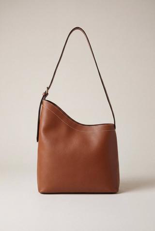 BUCKET BAG TAN