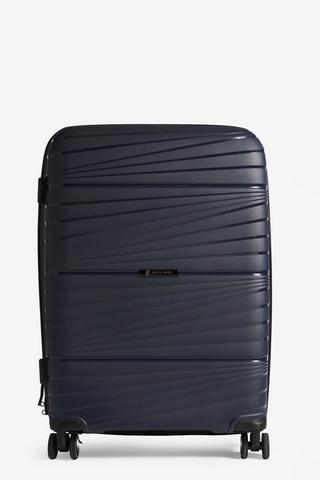 MEDIUM LUGGAGE NAVY 24inch - Pierre Cardin