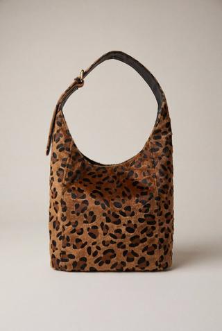 ANIMAL PRINT SHOULDER BAG