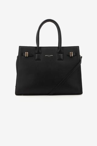 MARGAUEX SATCHEL TOTE BLACK - Pierre Cardin