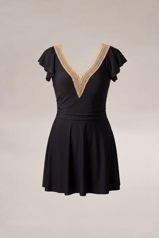WONDERFIT LACE SWIMDRESS