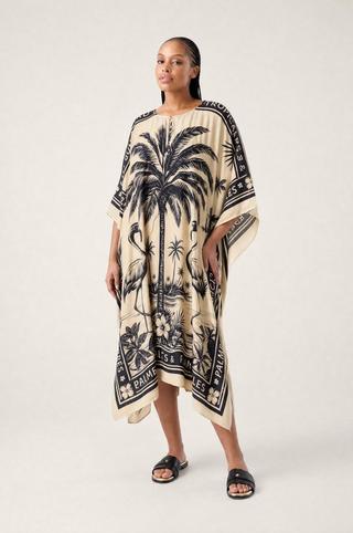 KAFTAN DRESS TROPICAL