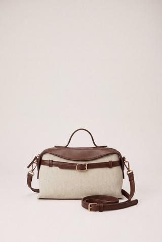 TOP HANDLE CANVAS BAG