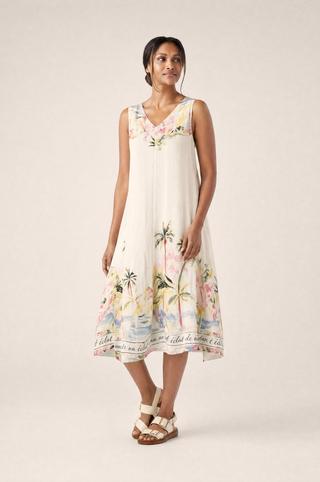 TRAPEZE DRESS RESORT COASTAL