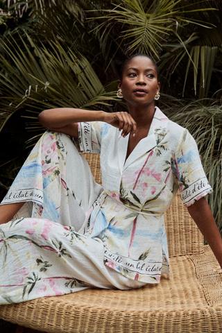 COASTAL PRINT SHIRT