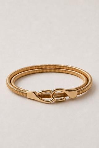 METAL STRECH BELT GOLD