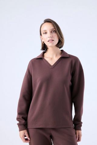 ULTRA SOFT V-NECK PULLOVER