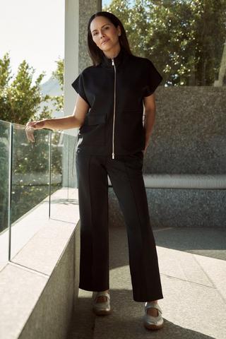 ULTRA SOFT TRACK PANTS BLACK