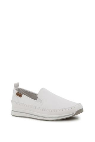 SLIP ON LOAFERS WHITE - Pierre Cardin