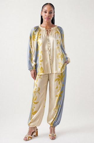 PRINTED BALLOON PANT