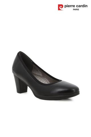 COURT HEELS BLACK - Pierre Cardin