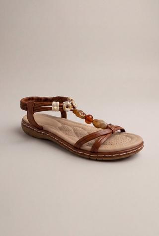 WONDERFIT BEADED SANDAL