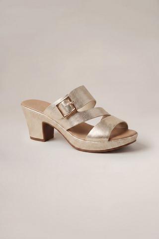 WONDERFIT GOLD CONE HEELS