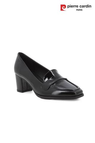 HIGH SHINE BLACK HEELS - Pierre Cardin