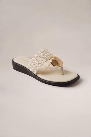 WONDERFIT THONG SANDALS WHITE
