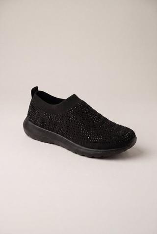 WONDERFIT DIAMANTE SLIP ON SNEAKERS