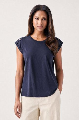 ECO COLOUR TEE NAVY