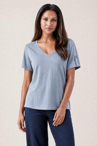 ECO COLOUR TEE BLUEBELLE