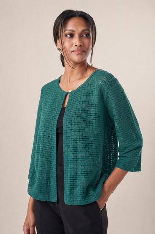 LACE COVER UP EMERALD