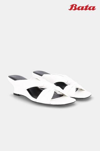 WEDGE HEELS WHITE - Bata