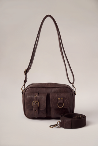 CROSSBODY BAG CHOC BROWN