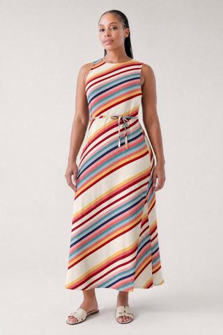 TRAPEZE DRESS STRIPE