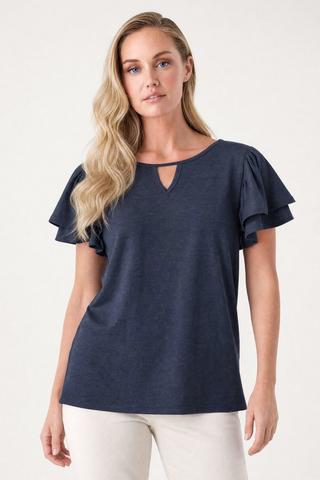KNIT TOP NAVY
