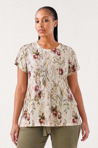 FLORAL PRINT TEE