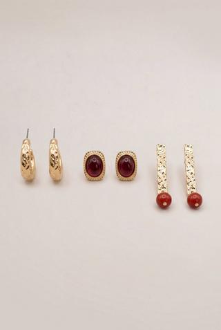 3 PACK BOHO EARRINGS