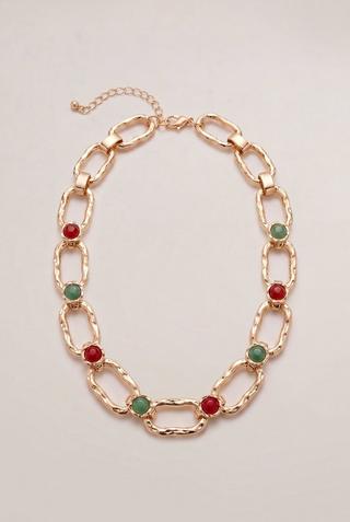 GEM CHAIN NECKLACE