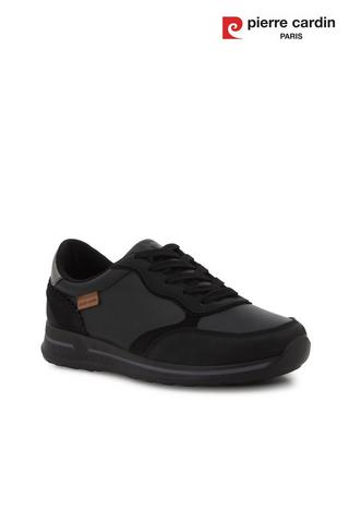 BLACK ANTONIA RETRO SNEAKER - Pierre Cardin