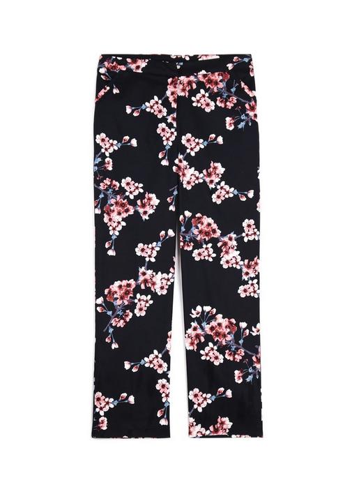 FLORAL PRINT PANTS