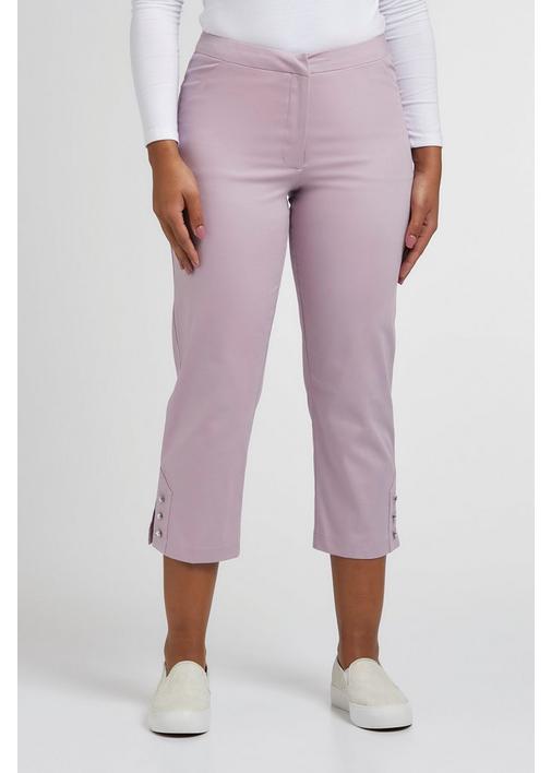 SATEEN TUMMY CONTROL CROPS - 117 - Lilac