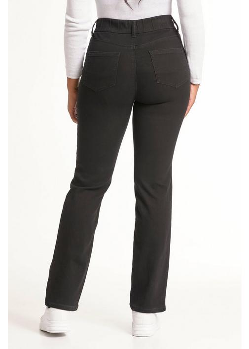 BLACK PULL ON STRAIGHTLEG JEGGING MILADYS
