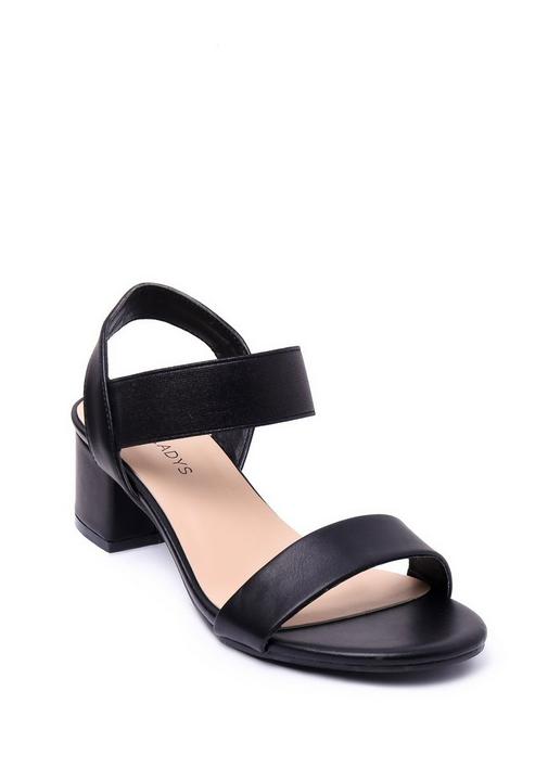 COMFORT BLOCK HEEL 8 Black MILADYS